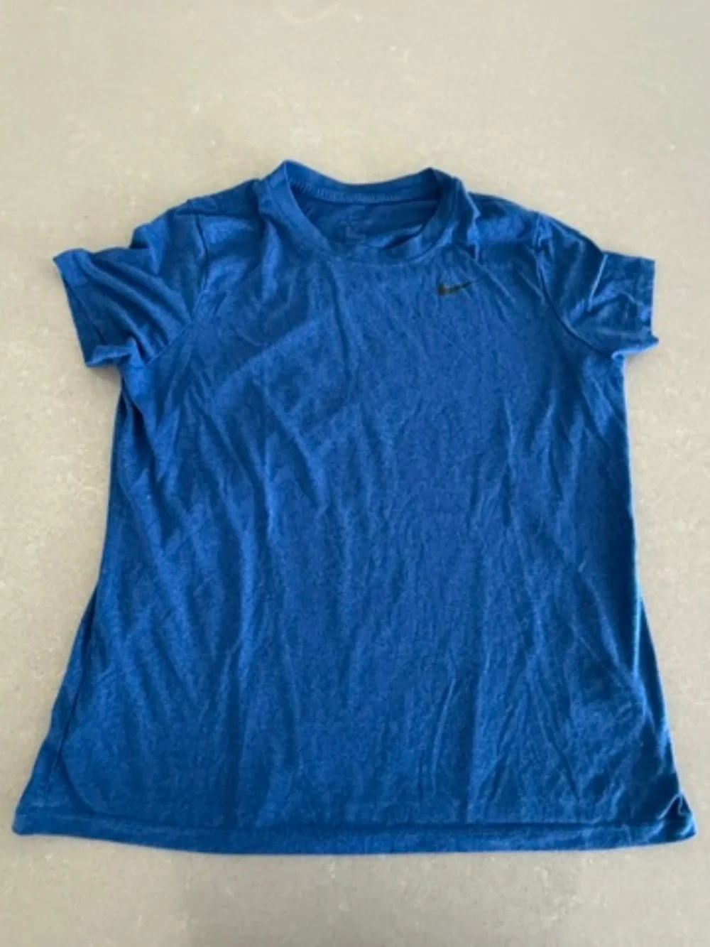 Women's Royal Blue XL Nike Athletic Crew Neck T-shirt X-Large XL